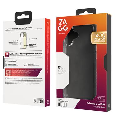 ZAGG Crystal Palace mobiltelefon etui 16 cm (6.3") Cover Transparent