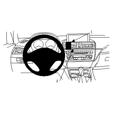 Brodit ProClip Center mount - beslag til montering