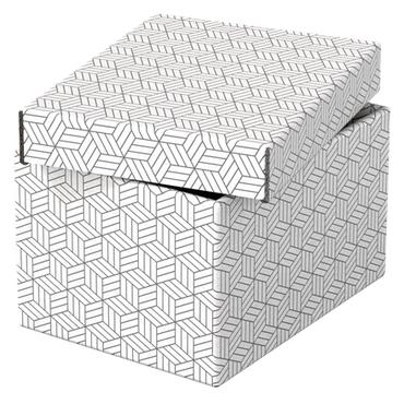 Esselte - presentkartong - small - 25.5 cm x 20 cm x 15 cm - vit - paket med 3