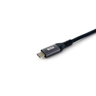 Equip USB Kabel 2.0 C -> C wink. St/St  3.00m        schwarz