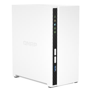 QNAP Systems TS-233 12TB Seagate IronWolf NAS-Bundle NAS inkl. 2x 6TB Seagate IronWolf 3.5 Zoll SATA Festplatte
