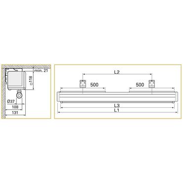 Hapro Manual Classic 173x230 Matte White