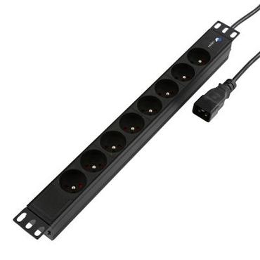 POWER STRIP 19" C20 - 8 WAY