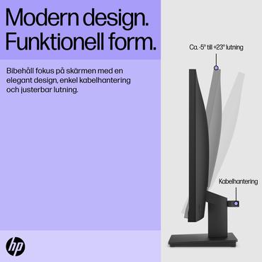 HP V24i G5 skærm - Kantbelyst LED - 24" - AMD FreeSync - IPS - 5ms