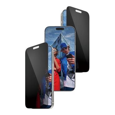 PanzerGlass &reg; Privacy Sk&aelig;rmbeskyttelse iPhone 17 Pro Max | Ultra-Wide Fit m. FASTFIT IN-A-BOX