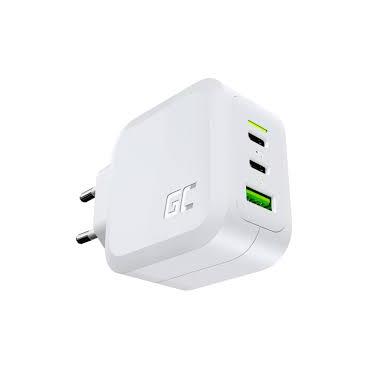 Green Cell - str&ouml;madapter - 65W USB-C-laddare (USB-A/USB-C)