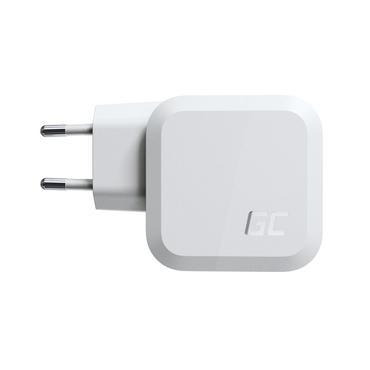 Green Cell - str&ouml;madapter - 65W USB-C-laddare (USB-A/USB-C)