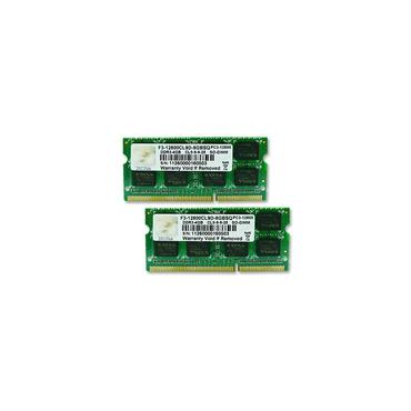 G.Skill SQ Series - 8GB:2x4GB - DDR3 RAM - 1600MHz - SO DIMM 204-pin - Icke ECC - CL9