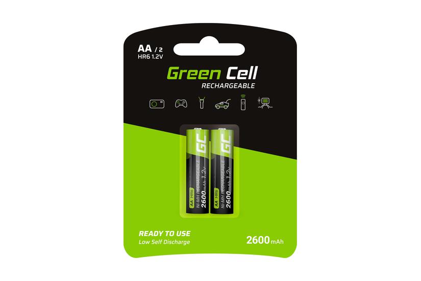 Green Cell 2x Akumulator AA HR6 2600mAh