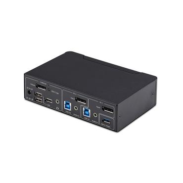 2-Port DisplayPort KVM Switch