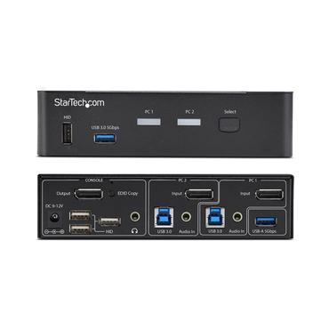 2-Port DisplayPort KVM Switch