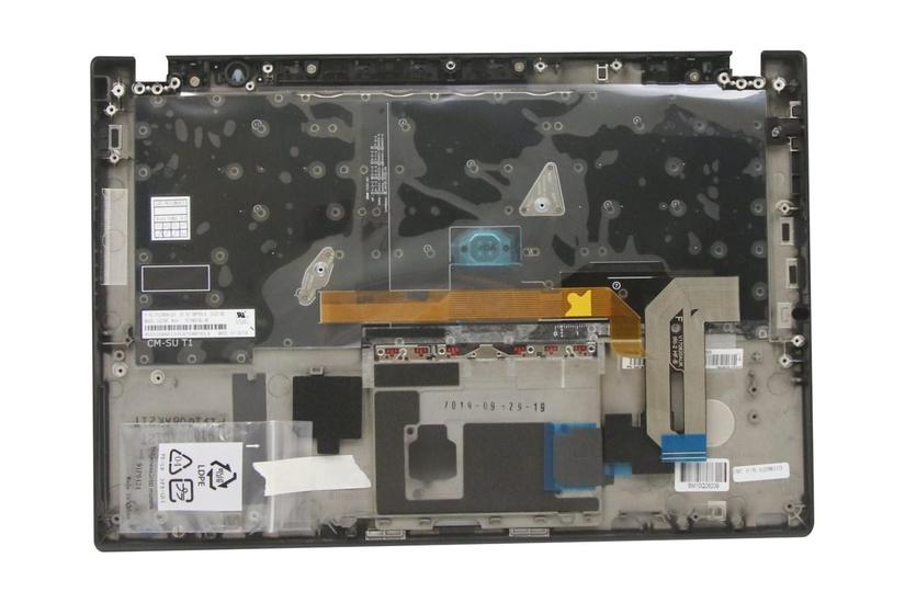 Sunrex - bärbara datorer utskiftningstastatur - med ClickPad, Trackpoint - AZERTY - belgisk - sortera - med toppdäck