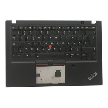 Sunrex - bärbara datorer utskiftningstastatur - med ClickPad, Trackpoint - AZERTY - belgisk - sortera - med toppdäck