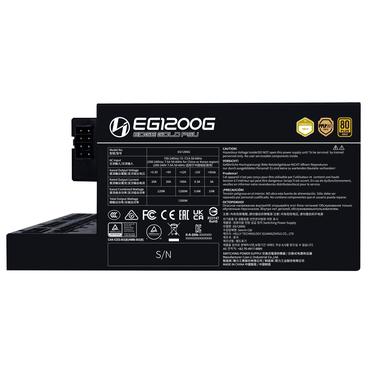 Lian Li EG1200G enhed til str&oslash;mforsyning 1200 W 24-pin ATX SFX Sort