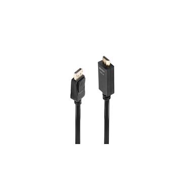 Lindy 36921 videokabel adapter 1 m DisplayPort HDMI Type A (Standard) Sort