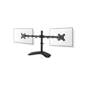 Nedis MMDOSD110BK skærmbeslag og -stativer 81,3 cm (32") Skrivebord Sort