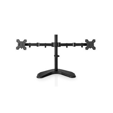 Nedis MMDOSD110BK skærmbeslag og -stativer 81,3 cm (32") Skrivebord Sort