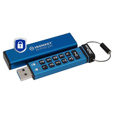 Kingston IronKey Keypad 200 - USB flashdrive - 32 GB