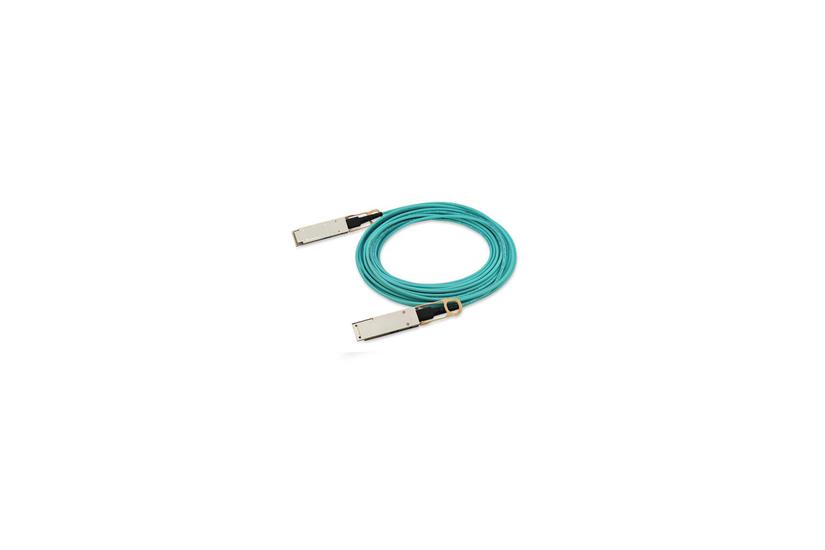 HPE Aruba Networking 100G QSFP28 to QSFP28 2m Active Optical Cable InfiniBand og fiberoptisk kabel Teal