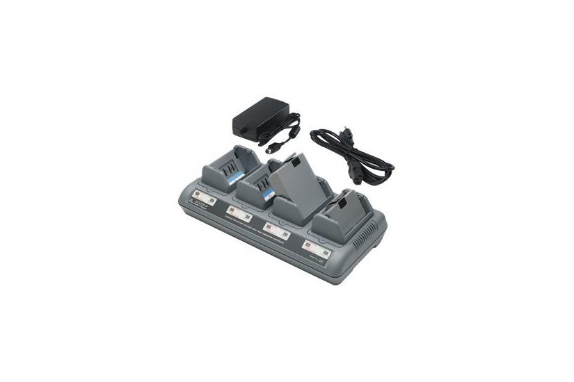 Zebra Quad Charger UCLI72-4 - strømforsyningsadapter + batterioplader