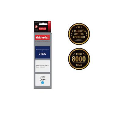 Activejet AH-GT52C blæk (erstatning HP GT52C M0H54AE; Supreme; 70 ml; blå)