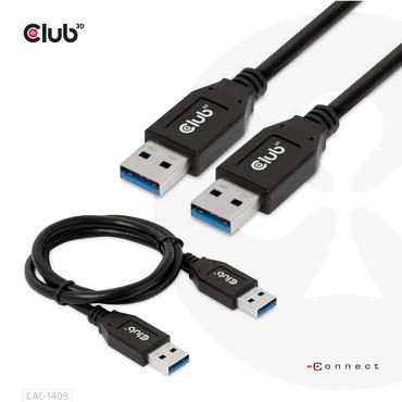 Club 3D - USB-kabel - USB typ A till USB typ A - 0.5 m