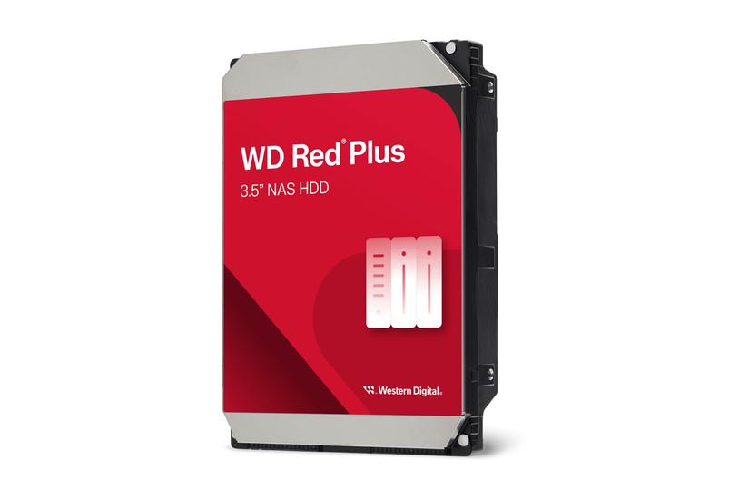 WD Red Plus WD120EFGX 12TB Harddisk - 3.5" SATA 6Gb/s