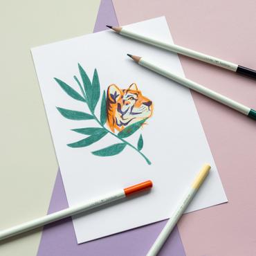 Farveblyant Tombow Irojiten vol 2 Vivid tone 1 ass (10)