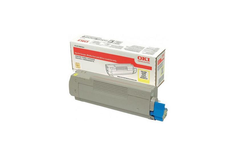 OKI - gul - original - tonerkassett