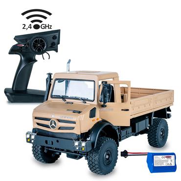 Jamara Mercedes-Benz Unimog U5023 Radio-kontrolleret (RC) model Bjergkravler Elektrisk motor 1:14