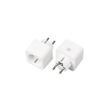 WOOX R6128 French Smart Plug with energy monitoring, Type E, 3680 watt, 16a, Wi-Fi