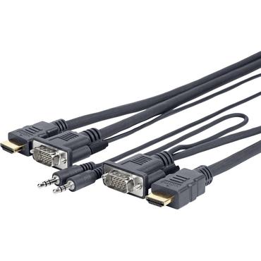 VivoLink Pro HDMI-kabel - HDMI / VGA / audio - 7 m
