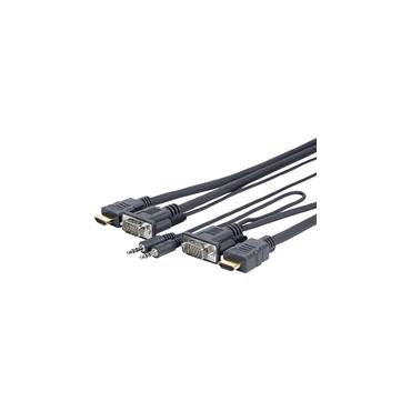 VivoLink Pro HDMI-kabel - HDMI / VGA / audio - 7 m