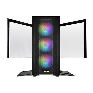 Lian Li Lancool II Mesh RGB Midi Tower Sort, Transparent