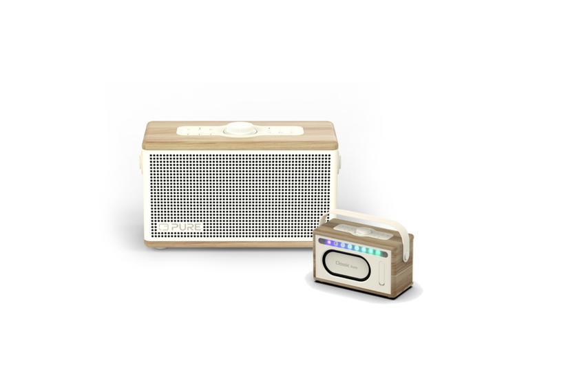 Pure Acoustics Højttaler - 40 W - IPX2 - 30 t - 5000 mAh - Cotton White/Oak - 5,3