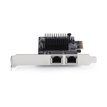 STARTECH.COM 2-Port 5Gbit Netzwerkkarte PCI Express NIC Realtek RTL8126 Windows und Linux Multi-Gigabit LAN 1G 2.5G 5G
