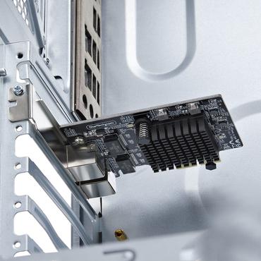 STARTECH.COM 2-Port 5Gbit Netzwerkkarte PCI Express NIC Realtek RTL8126 Windows und Linux Multi-Gigabit LAN 1G 2.5G 5G