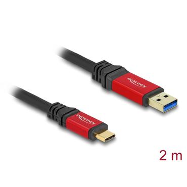 Delock - USB typ C-kabel - 24 pin USB-C till USB typ A - 2 m
