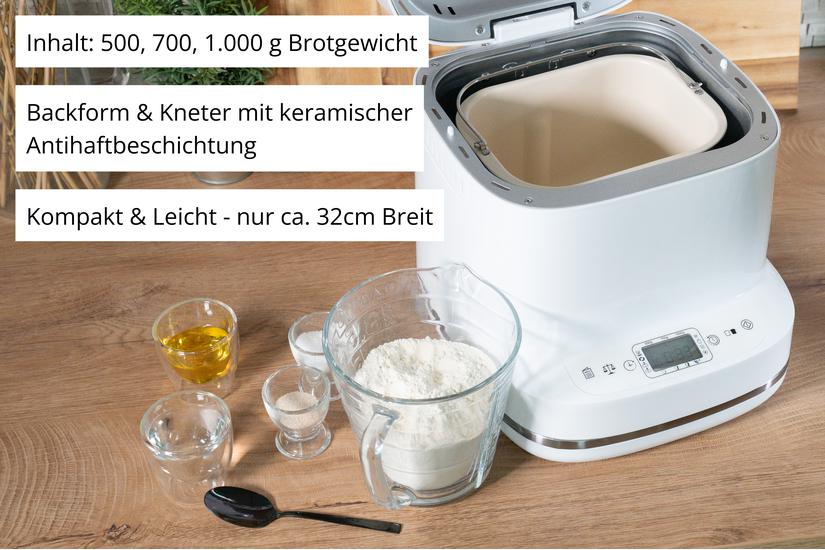 Unold Backmeister Bernd 68120 bagemaskine 550 W Hvid