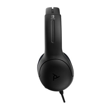 PDP LVL40 Headset Ledningsført Spil Sort