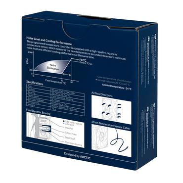 ARCTIC F8 TC - insats med blåser