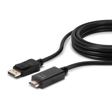 Lindy 36923 videokabel adapter 3 m DisplayPort HDMI Type A (Standard) Sort