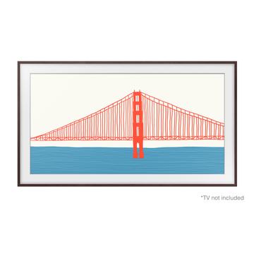 Samsung VG-SCFA50BW - dekorativ ram f&ouml;r TV