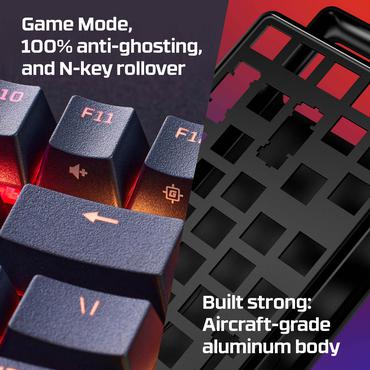 HyperX Alloy Origins Core - Mechanical Gaming Keyboard - HX Red (US Layout) (HX-KB7RDX-US)