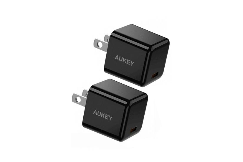 AUKEY PA-F5 Universel Sort Vekselstr&oslash;m Hurtig opladning Indend&oslash;rs