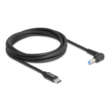 Delock - strömkabel - 24 pin USB-C till DC-jack 5,5 x 1,7 mm - 1.5 m