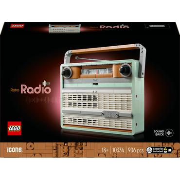 LEGO ICONS 10334 Retro Radio