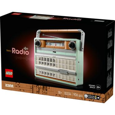 LEGO ICONS 10334 Retro Radio