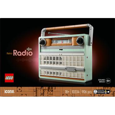 LEGO ICONS 10334 Retro Radio