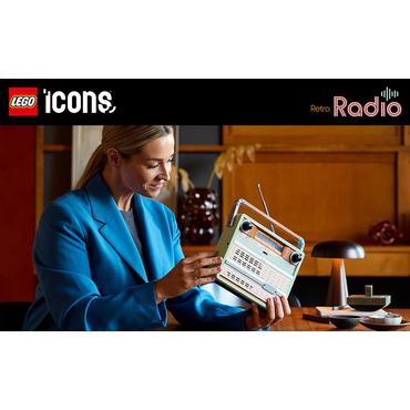 LEGO ICONS 10334 Retro Radio